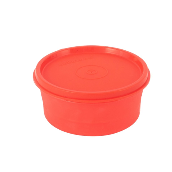 Pārtikas uzglabāšanas trauks ar vāku Cello 375ml, sarkans