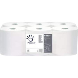 Papīra dvielis Papernet Standart Midi 416611, 273m, 1slānis, 1rullis, balts