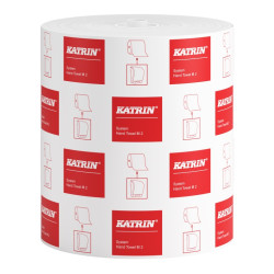 Papīra roku dvieļi Katrin System Towel M2, loksnēs, 2-slāņu, 6 ruļļi/iep, balts