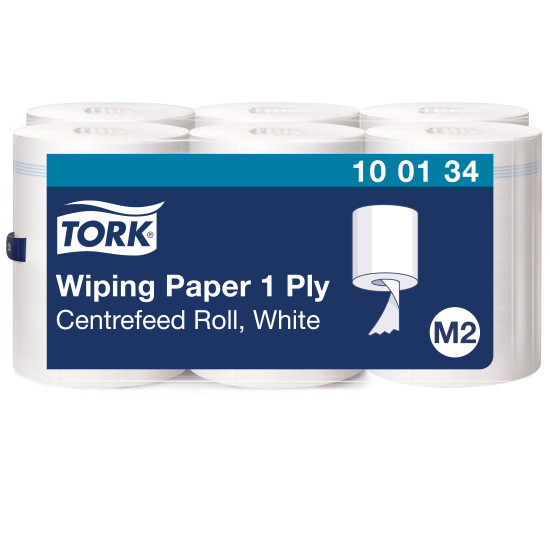 Papīra dvielis Tork 100134 Advanced M2 papīra dvieļi,1 kārta, 275m, balti