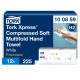 Papīra salvetes Tork 100889 Xpress Premium H2, 2 slāņi, 225 salvetes, baltas, 12gab/iep