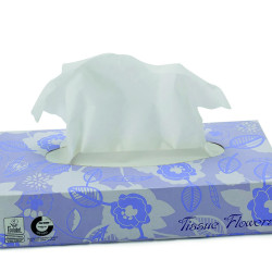 Kosmētiskās salvetes Celtex Tissue Flowers 100gab/iep