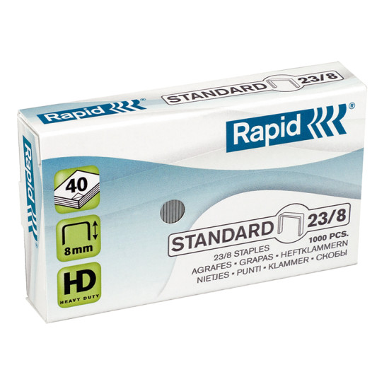 *Skavas Rapid Strong 23/8, 1000gab/iep., tērauda