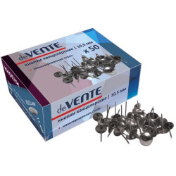 *Piespraudes deVente, Ø10.5mm, 50gab/iep, sudraba