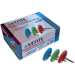 Piespraudes deVente, Ø10.5mm, 50gab/iep, krāsainas