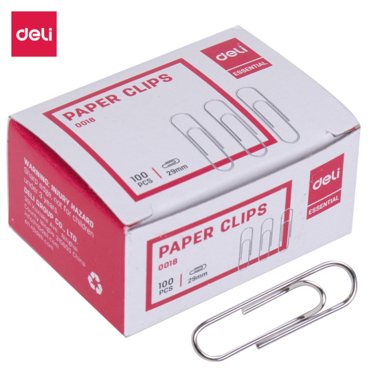 Saspraudes Deli Ø29mm, ovālas, 100gab/iep, sudraba