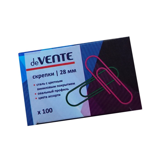 *Saspraudes deVente Ø28mm, ovālas, 100gab/iep, asorti