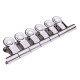 Зажим для бумаг DELI 9523, Silver, Надежный Захват