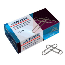 *Saspraudes deVente Ø33mm, ovālas, 100gab/iep, sudraba