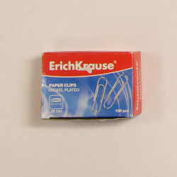 ***Metāla saspraudes Erich Krause  28mm, 100gab/iep., niķeļa
