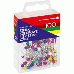 *Piespraudes Grand 33mm, 100gab/iep., asorti