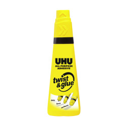 Universālā līme UHU twist&glue, permanenta, 90ml