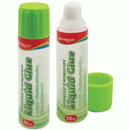 *Šķidrā līme Keyroad, 50ml, caurspīdīga