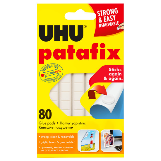 Līmpasta UHU 50g, 80gab/iep.,balta