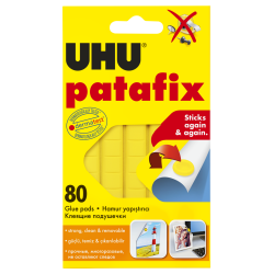 Līmpasta UHU 50g, 80gab/iep., dzeltena