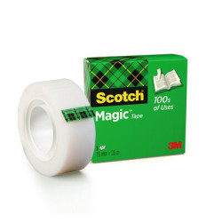 Līmlente 3M Scotch 810 Magic, 19mmx33m, matēta