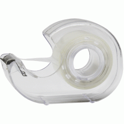 *Līmlente ar turētāju deVente, 19mmx33m, caurspīdīga