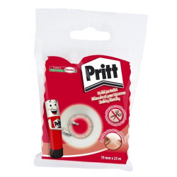 *Līmlente Pritt No More Scissors 19mmx25m, caurspīdīga
