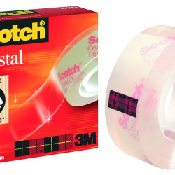 Līmlente Scotch Crystal, 19mmx33m