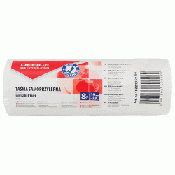 *Līmlente Office Products Invisible 19mmx33m, matēta, caurspīdīga