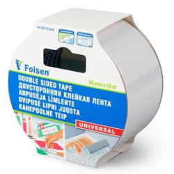 Abpusēja līmlente Folsen 50mmx10m
