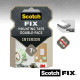 Montāžas abpusēja līmlente Scotch-Fix™ Strong 19mmx1.5m, balta