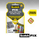 Abpusējie kvadrātiņi SCOTCH-FIX™ 108 12.7x12.7mm, 225g, 64gab/iep, noņemami