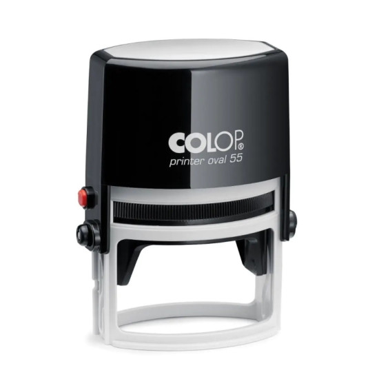 Штамп Colop Printer 55 Oval, Black, Самонаборный