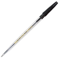 Lodīšu pildspalva Centrum Pioneer, 0.5-0.7mm, melna