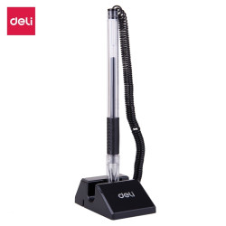 Apmeklētāju pildspalva Deli E6791 0.5mm, melna