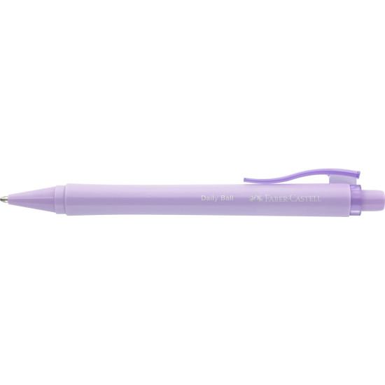 Lodīšu pildspalva Faber-Castell Daily Ball XB, gaiši violeta