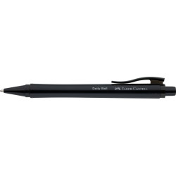Lodīšu pildspalva Faber-Castell Daily Ball XB, melns korpuss