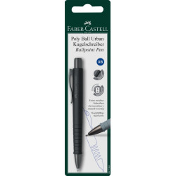 *Lodīšu pildspalva Faber-Castell PolyBall XB, 0.6mm, asorti