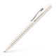 Lodīšu pildspalva Faber-Castell Grip 2010 M, Coconut white