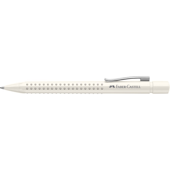 Lodīšu pildspalva Faber-Castell Grip 2010 M, Coconut white