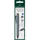 Lodīšu pildspalva Faber-Castell PolyBall XB 0.6mm zila, pelēks korpuss