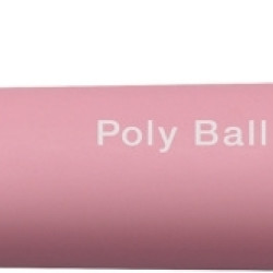 Lodīšu pildspalva Faber-Castell PolyBall XB 0,6 mm, rozā korpuss, zila tinte