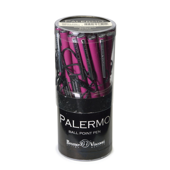 Lodīšu pildspalva Bruno Visconti Palermo 0.7mm, bordo