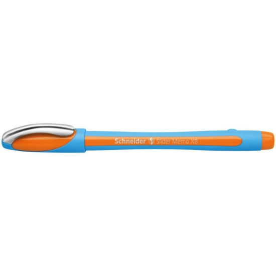Lodīšu pildspalva Schneider Slider Memo 1.4mm XB, oranža