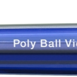 Lodīšu pildspalva Faber-Castell PolyBall View XB 0.6mm, zila
