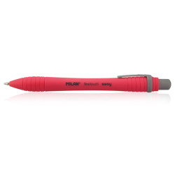 Шариковая ручка Milan Finetouch Sway, Red, Комфортный Гриф