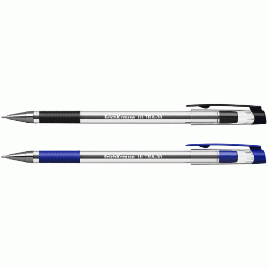 ***Lodīšu pildspalva Erich Krause ULTRA L-30, 0,7mm, melna