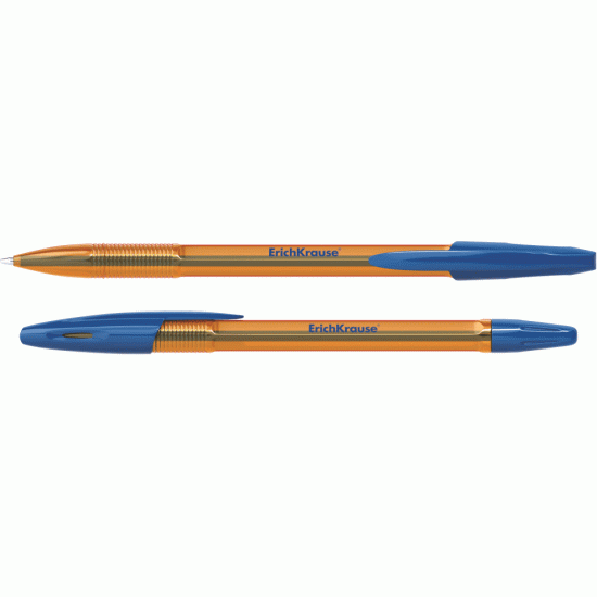 *Lodīšu pildspalva Erich Krause R301 Amber, 1,0mm, zila