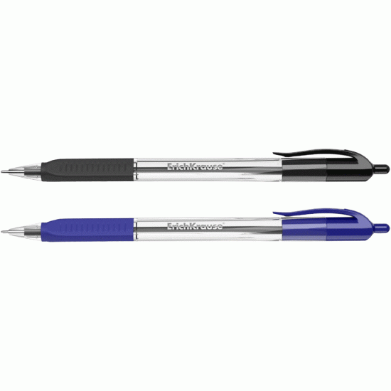 ***Lodīšu pildspalva Erich Krause U209, 1,0mm, zila