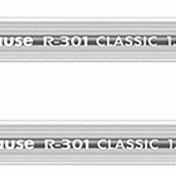 ***Lodīšu pildspalva Erich Krause R-301 Grip,1,0mm, melna