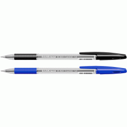 Шариковая ручка Erich Krause R-301 Grip, черная