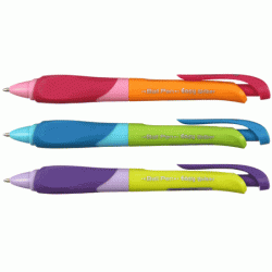 *Lodīšu pildspalva Keyroad Easy Writter 1.0mm, zila