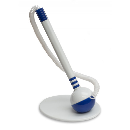 **Lodīšu pildspalva Office Products SPRING PEN, 0,7mm, zila