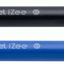 Lodīšu pildspalva Pentel Izee Retractable, 0.7 mm, automātiska, zila