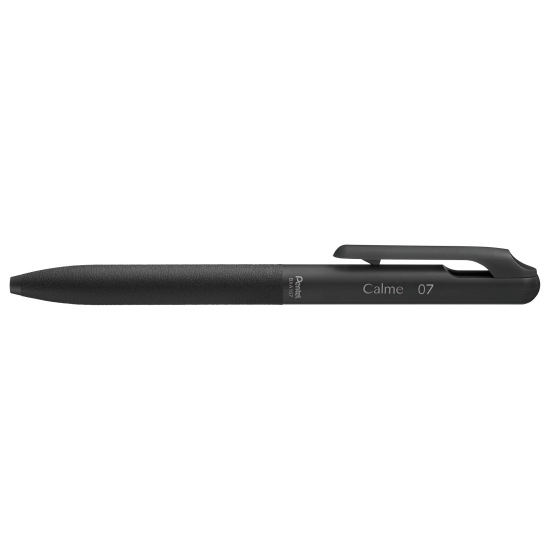 Lodīšu pildspalva Pentel CALME, 0,7mm, automātiska, melna